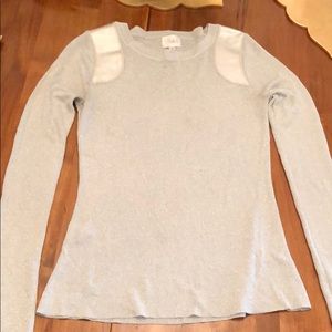 Silver Parker Sweater Small